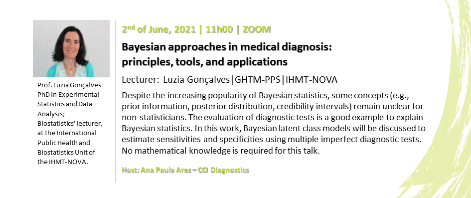 GHTM Session 2021CCID06p » Bayesian approaches in medical diagnosis: Principles, Tools, and Applications