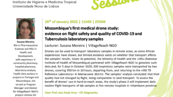 Mozambique’s first medical drone study: evidence on flight safety and quality of COVID-19 and Tuberculosis laboratory samples