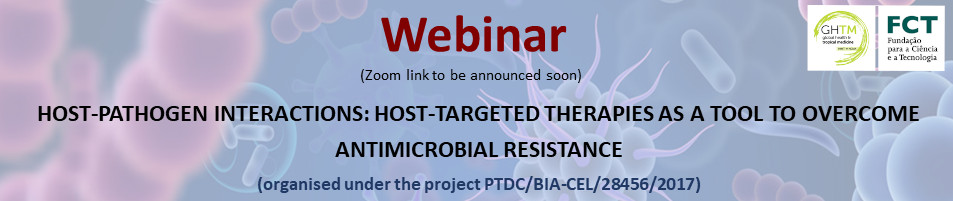 GHTM Webinar – Host-Pathogen Interactions: Host-targeted therapies as a tool to overcome antimicrobial resistance