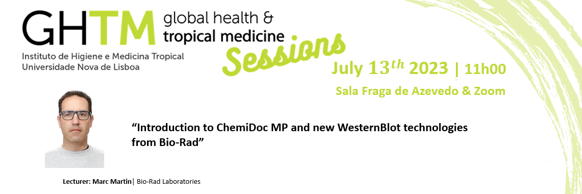 GHTM Session 2023: “Introduction to ChemiDoc MP and new WesternBlot technologies from Bio-Rad”