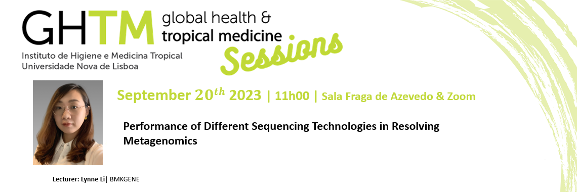 GHTM Sessions 2023: “Performance of Different Sequencing Technologies in Resolving Metagenomics”